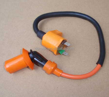 High Performance Ignition Coil Spark Plug Wire GY6 150cc 125cc 50cc Scooter ATV GoKart DMG01